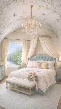 Dreamy Spring Lakehouse Tour 🌸 Romantic Garden Estate Interiors & Floral Ceiling Designs