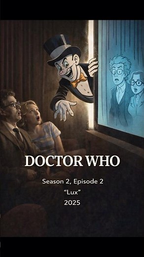 The Cartoon Crawled Out of the Screen and Started Hunting People #shorts #DoctorWho #scifi