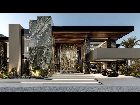 Inside an Exotic Stone Mansion: Sculpted, Silent, and Untouched