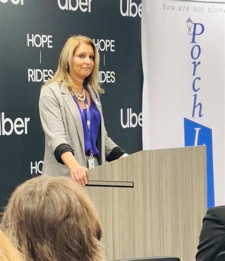 Today, Uber and @Alliance for HOPE International announced the launch of Hope Rides in Colorado at PorchLight. Hope Rides is a national partnership aimed at removing transportation barriers for survivors of interpersonal violence. Through this initiative, Uber is providing free rides to eighteen Family Justice Centers (FJCs) across eleven states for survivors to access critical services, including two FJCs in Colorado. From our Executive Director, Candace Cooledge, "Access to safety and justice 