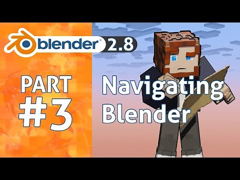 How to use Blender in 1 minute | Blender 2.8 Minecraft Animation Tutorial #3