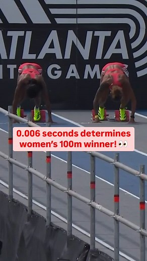The women’s 100m came down to six THOUSANDTHS of a second between Cambrea Sturgis and McKenzie Long! 🤯 | NBC Olympics & Paralympics