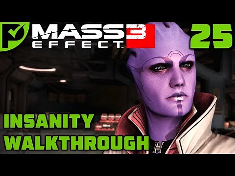 Omega: Aria T'Loak (Omega DLC) - Mass Effect 3 Insanity Walkthrough Ep. 25 [Legendary Edition]