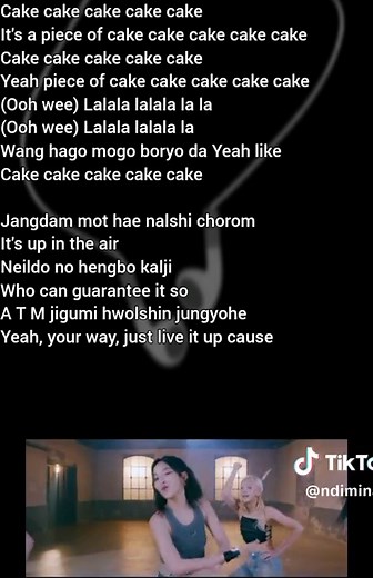 ITZY - CAKE #Lyrics #easylyrics #midzy | cake itzy