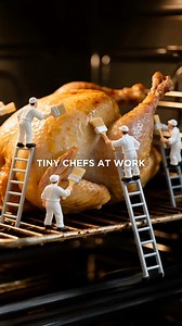 3.2M views · 1.6K reactions | ‍ Inside this oven? A masterclass of micro-chefs in action. Flipping, rotating, timing every bite to golden perfection. With Midea, every bake feels like a five-star collaboration. 縷 #BuildYourMideaHome #MomentsOfHome #TinyWorkers #miniature #aireels #aiartists | Midea | Facebook