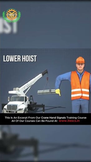 Crane Hand Signals Everyone Must Know | Universal Safety Signals #cranehandsignal #emergencytraining