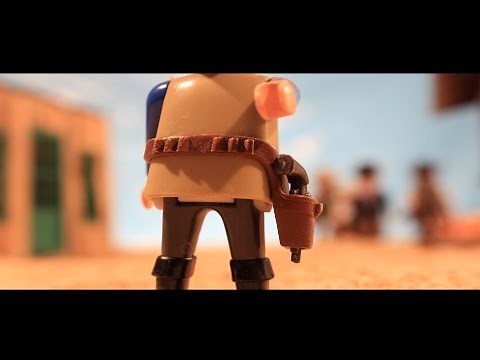 PLAYMOBIL WESTERN: DYNAMITE & GUNS (stop-motion)