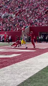 INTERCEPTED Indiana Football comes up with it and forces J.J. McCarthy's first interception of the season #FOXFieldPass | College Football on FOX
