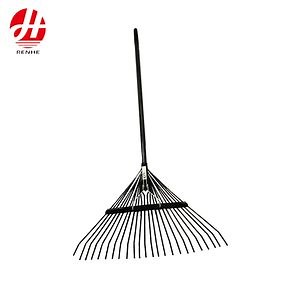 [Hot Item] Easy to Operate Garden Cleaning Leaves Stainless Steel Iron Rake