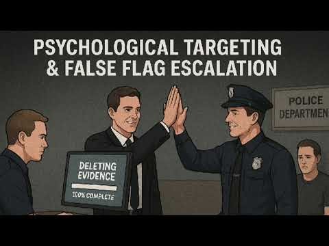 #TargetedIndividuals Psychological Targeting & False Flag Escalation