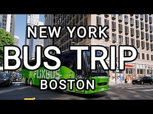 New York - Boston | New York to Boston Road Trip | Boston to New York Bus Tour | Road Travel