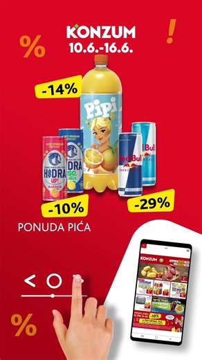Ne propusti novu ponudu u Konzumu! #konzum #katalog