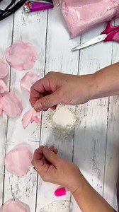 3.5K views · 152 reactions | How to make a fabric flower …you’re going to love this one… let me know if you will try! #shabbyflowers #fabricflowers #shabbychicstyle #diycrafts #upcycled | Crafty DIYer | Facebook