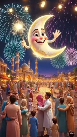 Eid Mubarak 🌙👇#eid #ramzan #shorts #tending #islam #facts #mohammad #funny #ai #mubarak #is #jafry