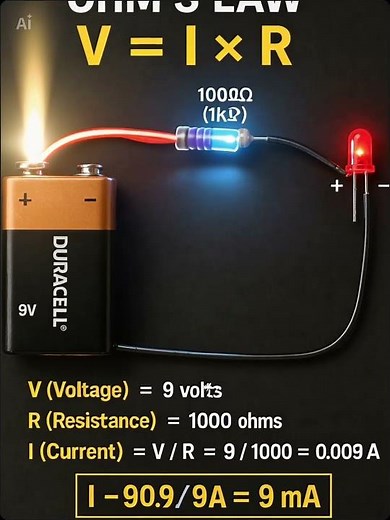 Ohms Law explained #ohmslaw #electronics #diy #soldering #learningelectronics #ohmworkslab