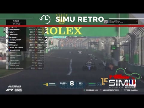 SIMU RETRO | Australie - Championnat Elite : F1 2021