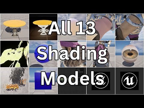 All 13 Material Shading Models in Unreal Engine Explained in Under 3 Minutes
