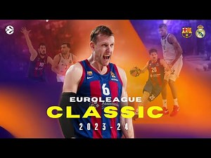 El Clásico Thriller | Barcelona - Real Madrid | EUROLEAGUE CLASSIC GAMES 2023-2024