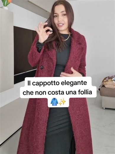 Maxi cappotto elegante e caldo in bouclé. In questo momento è in super offerta con coupon😍 #cappottodonna #outfitinverno #modadonna #offerteinvernali #scongelaleofferte