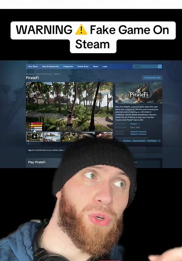 Warning: Fake Game on Steam is Actually a Virus
