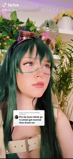 Replying to @Oskari Salmela699 #tsuyuasui #froggirl #tsuyuasuicosplay #tsuyucosplay #alicestarr #norway #youarelikepapa #strangertgings