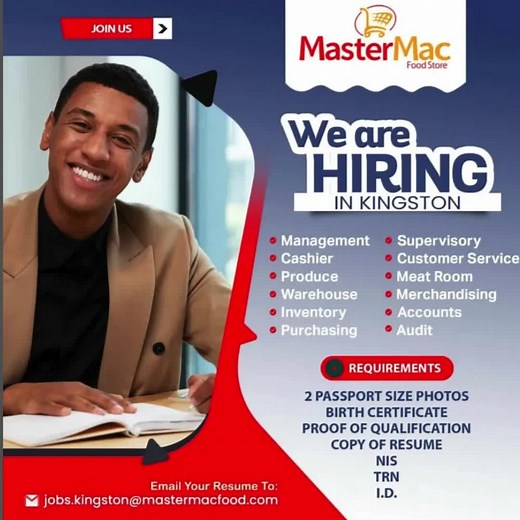 Join MasterMac Food Store – Hiring Now in Kingston!