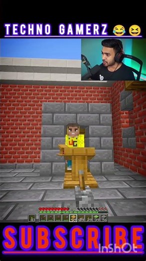Techno Gamerz😂😆 #funny #minecraft #smp