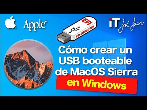 👉 macOS Sierra para hacer un USB booteable PARA MAC en WINDOWS con TRANSMAC