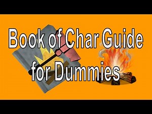 [Runescape 3] Book of Char Guide for Dummies | Fast Firemaking EXP! | No Mouse Keys Required