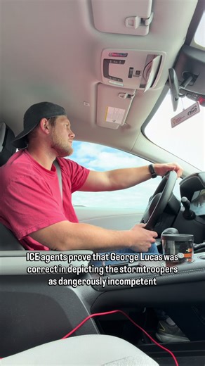 George doesn’t miss 🎯 #starwars #ice #politics #stormtroopers #trump