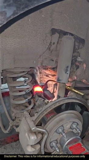 Malibu rear wheel camber adjustment #automotive #mechanic #trick #shortsfeed