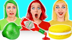 21 reactions | Do You Like eat food of the same colors? What if you will eat it for 24 hours? See in our new episode! | Multi Do | Facebook