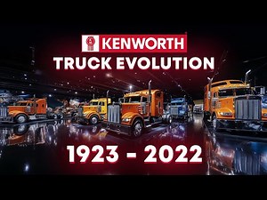 Watch These Legendary Kenworth Trucks EVOLVE From 1923 to 2022!