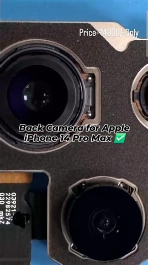 Back Camera FOR Apple IPhone 14 Pro Max in Just ₹4800/-🔥