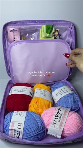 Crochet Kit for Beginners: Organize Your Crochet Set