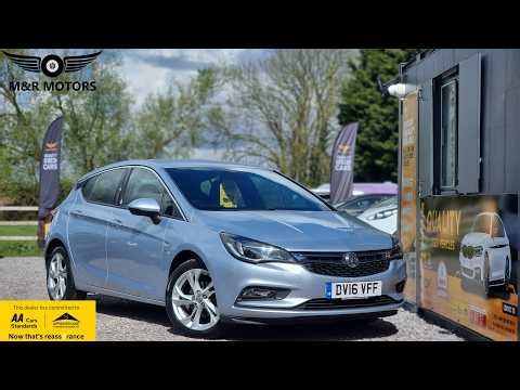 Vauxhall Astra 1.4i Turbo SRi Nav Hatchback 5dr Petrol Manual Euro 6 (150 ps) DV16VFF