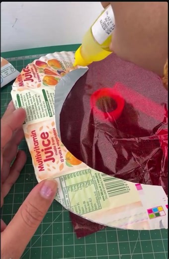 DIY cellophane paper fruits craft -summer vibes -colorful sun catchers