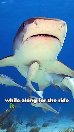 The Hitchhiking Fish: How Remoras Ride Sharks for Free
