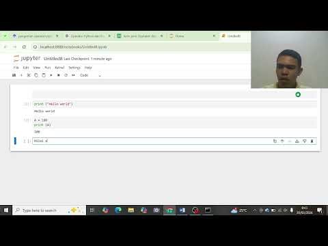 pengenalan python, hello world, variable,identisas