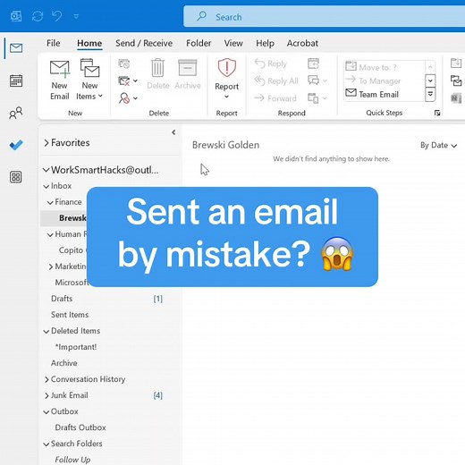 How to Recall an Email in Outlook Quickly