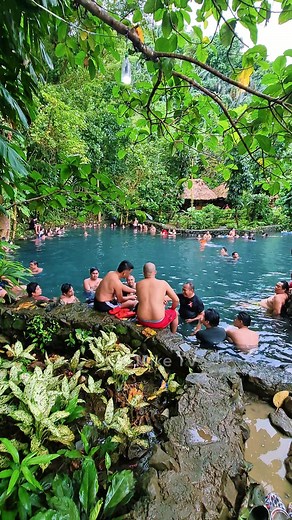 122K views · 1.3K reactions | Ito yung spot na favorite ko dito sa Silva Hot Spring♨️, malinis at malinaw ang tubig. #fyp #nature #hotspring #highlights #Laguna | Boss Mike TV | Facebook