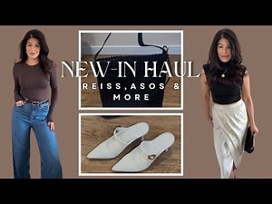 *New-in* Clothing Haul & Try on 2025 (Reiss sale, ASOS, M&S & Cosy Island)