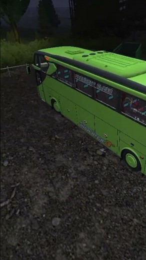 bus keluar dari rest area #automobile #bussid #howtodownloadmodsinbussimulator #games