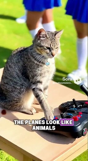 RC Plane Madness in Pattaya! Dogs & Cats Pilot Animal-Shaped Aircraft!
