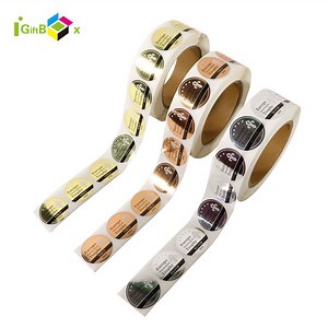 [Hot Item] Custom Waterproof PVC Stickers for Bottles and Packaging