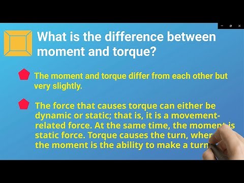 Difference Between Moment And Torque: Detailed Insights