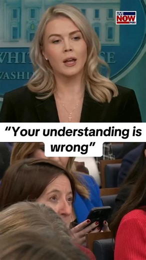 102K views · 17K reactions | “Your understanding is wrong” says Karoline Leavitt to a reporter who asked about the Russia Ukraine war peace plan potentially proposed by the Trump administration. In the White House press briefing on Thursday, Trump administration press secretary Karoline Leavitt was asked about potential peace plans | LiveNOW from FOX | Facebook