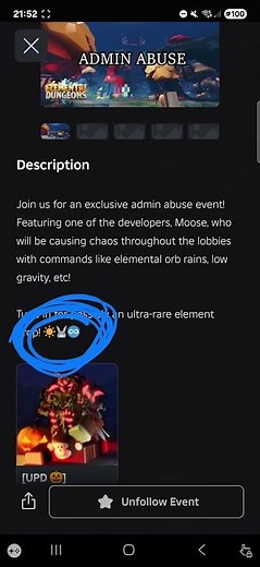 New Admin abuse event in Elemental Dungeons. Bunny, Solar, and infinity return? #elementaldungeons