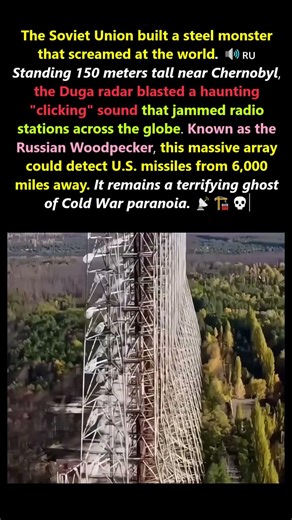 How One Massive Soviet Radar Tower Scared America 🇺🇸 #history