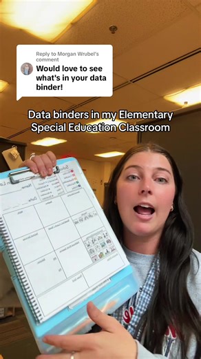 Effective Data Binders for Special Education Classrooms